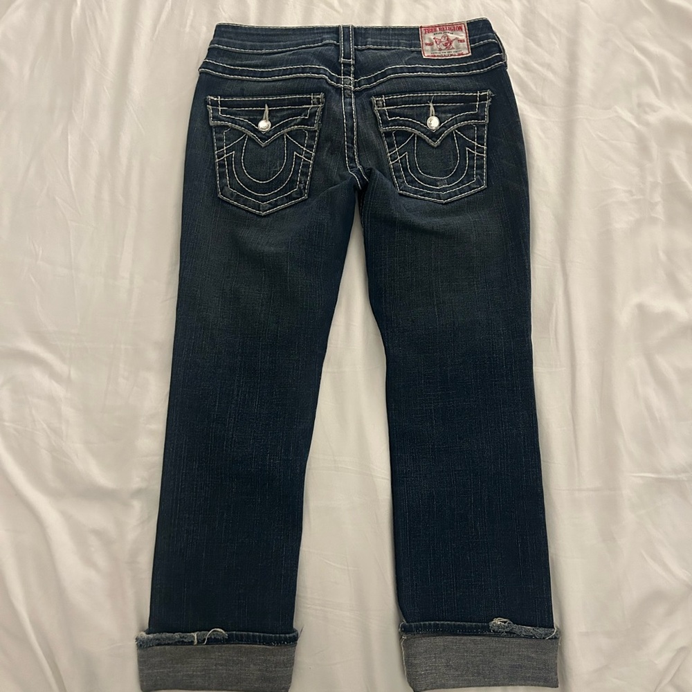 True Religion Cropped Jeans